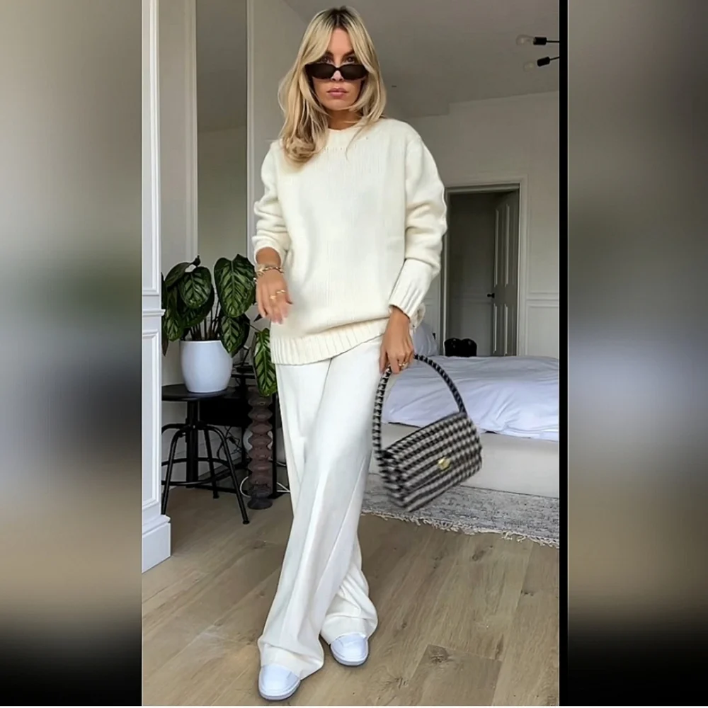 ZARA WIDE LEG PANTS Size XS